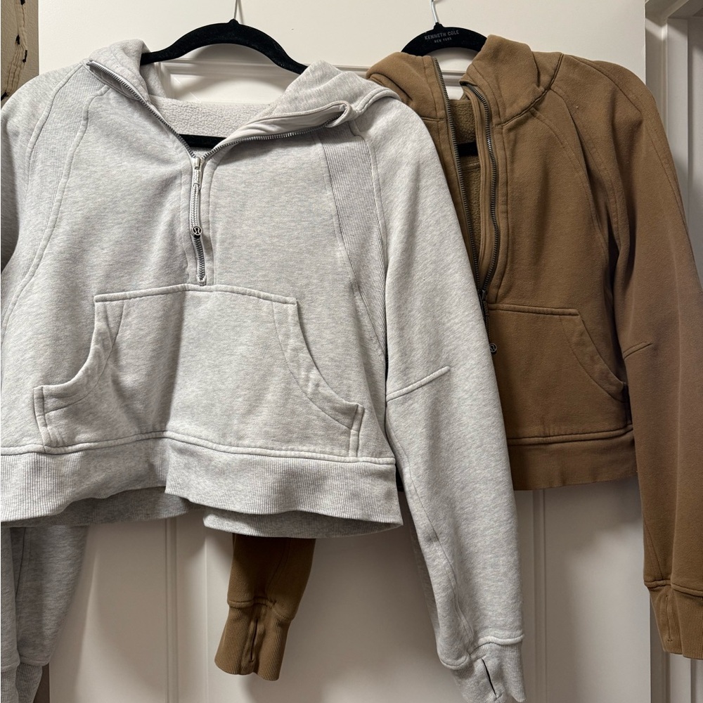 2 lululemon scuba hoodies